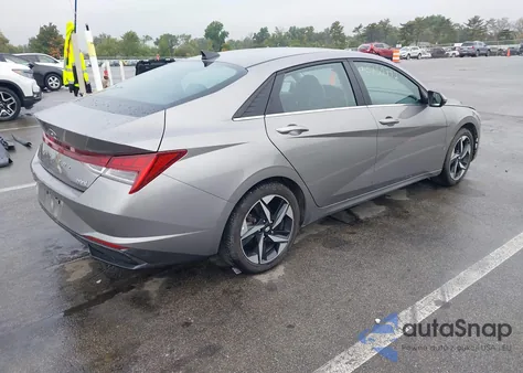 2023 Hyundai Elantra Hybrid Limited из США, поврежденный, VIN KMHLN4AJ6PU035590